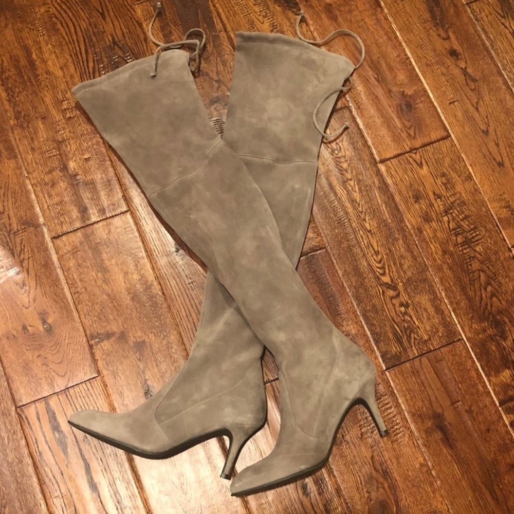 STUART WEITZMAN x GIGI HADID! OTK TieModel Boot - Picture 5 of 12